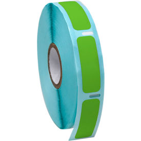 Globe Scientific™ Cryo Direct Thermal Label 38x13mm For Cryogenic Vials Green 750/Roll LTC-38X13G