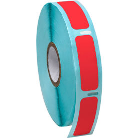 Globe Scientific™ Cryo Direct Thermal Label 38x13mm For Cryogenic Vials Red 750/Roll LTC-38X13R