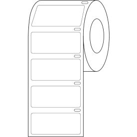 Globe Scientific™ Cryo Direct Thermal Label 43x19mm For Large Tubes White 500/Roll LTC-43X19W