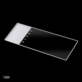 Microscope Slides Glass 25 x 75mm 90° Ground Edges Frosted 1 End Both Sides 1440/Pack 1308