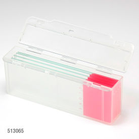 Slide Mailer Polypropylene Side Flip Lid for 5 Slides Natural 1000/Pack 513065