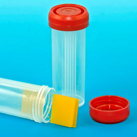 Slide Mailer Polypropylene Red Screwcap for 4 Slides 500/Pack 513068