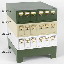 Slide Cabinet Base Metal Green 513503G