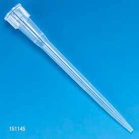 Pipette Tip 0.1 - 20uL Certified Universal Natural 45mm Extended Length Sterile 960/Pack 151145RS-96