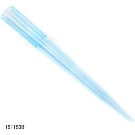 Pipette Tip 100 - 1250uL Certified Universal Graduated Blue 84mm Extended Length 576/Pack 151153BR-96