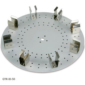 Tube Holder Disk For use with GTR-ID Series Tube Rotators 8-Place Disk For 50mL Centrifuge Tubes GTR-ID-50