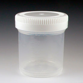 Graduated Tite-Rite Container 90mL (3 oz.) Polypropylene 53mm Opening Screwcap 300/Pack 6525