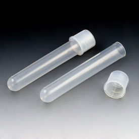 Culture Tube 17 x 100mm (14mL) Polystyrene Sterile Attached Dual Position Cap 500/Pack 110158