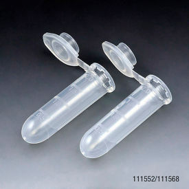 Microcentrifuge Tube 2.0mL Polypropylene Attached Snap Cap Graduated Natural 1000/Pack 111568