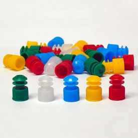 Cap Flange Plug 12mm Blue 1000/Pack 118127B