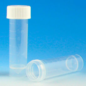 Transport Tube 5mL Polypropylene SS Separate Red Screwcap MG 1000/Pack 6101R
