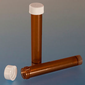 Transport Tube 10mL Amber Polypropylene SS Sep. White Screwcap MG 1000/Pack 6102AM