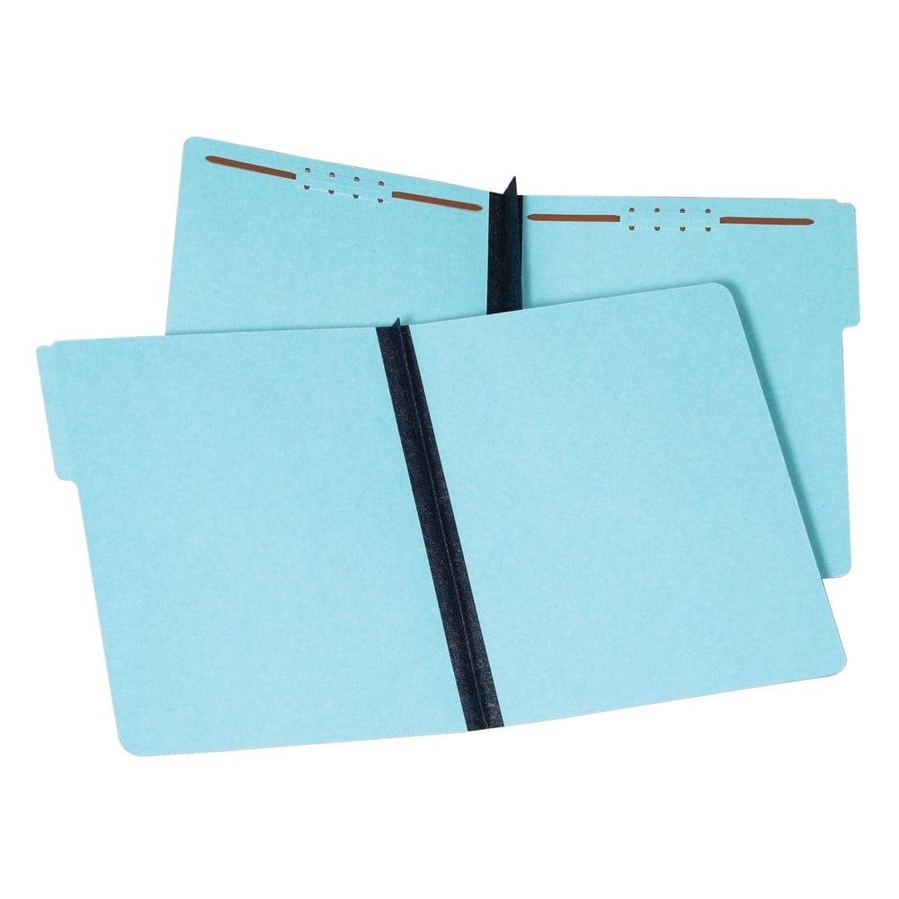 Pendaflex Pressboard Expanding Folders, 2in Expansion, 8 1/2in x 11in, Letter, 100% Recycled, Blue, Box of 25 (Min Order Qty 2) MPN:61542R