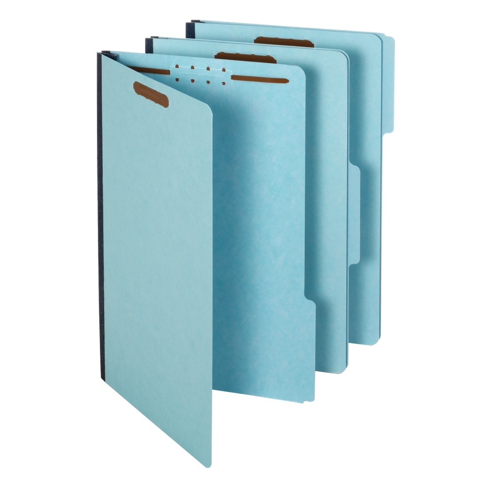 Pendaflex Pressboard Expanding Folders, 2in Expansion, 8 1/2in x 14in, Legal, Blue, Box of 25 (Min Order Qty 2) MPN:61552R