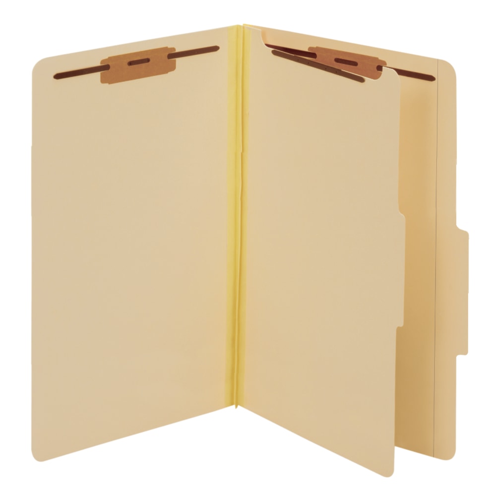 Pendaflex Manila Pressboard Classification Folders, 1/5 Tab Cut, Legal Size, Manila, Box Of 10 MPN:98621P