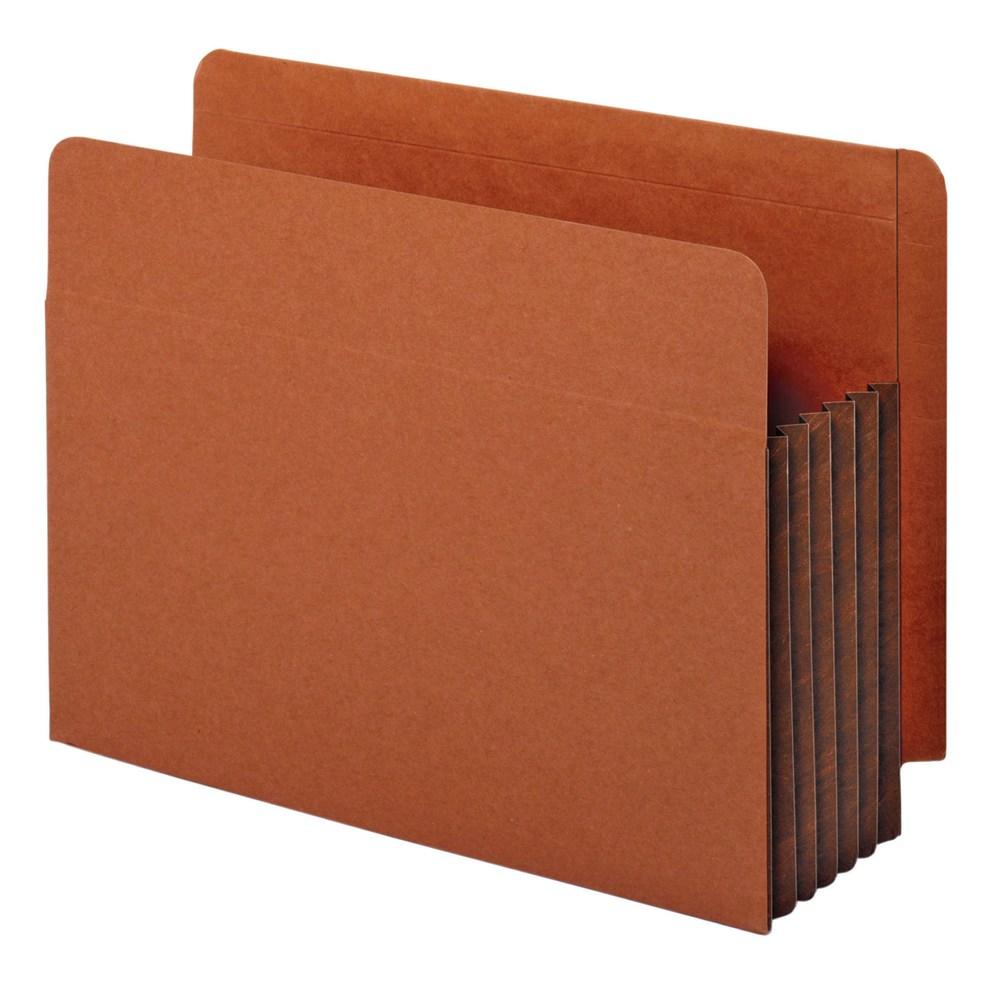Pendaflex End-Tab Pockets, 5 1/4in Expansion, Letter Size, Dark Brown, Box Of 10 Pockets (Min Order Qty 3) MPN:63691P