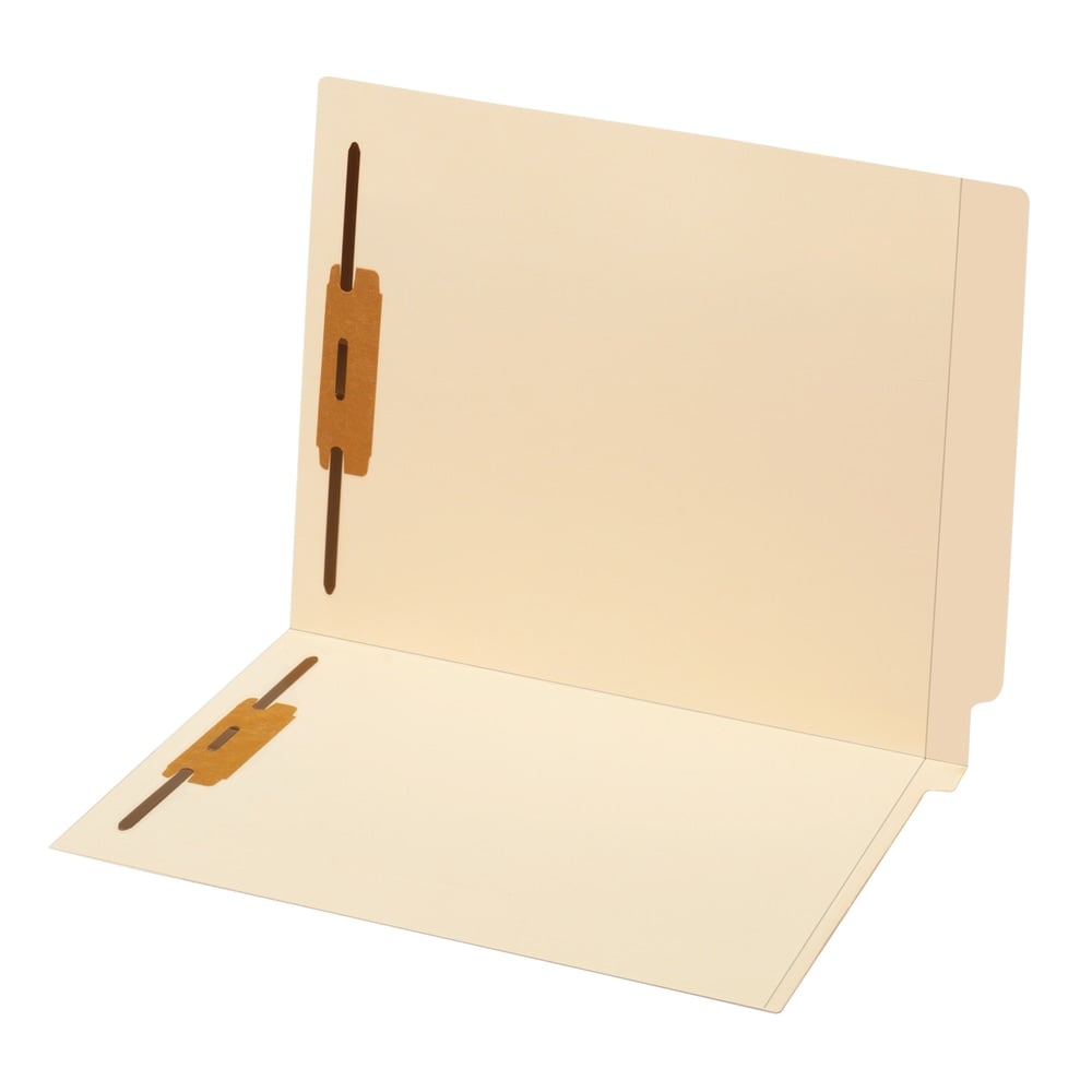 Pendaflex End-Tab Fastener Folders, Letter Size, 100% Recycled, Manila, Pack Of 50 Folders (Min Order Qty 3) MPN:44115RP
