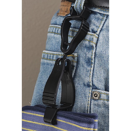 Handi Klip® Clip, Black, Blank MPN:41000BK