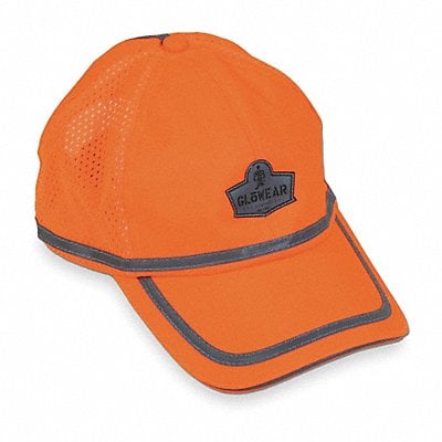 J0289 Baseball Hat Hi-Vis Orange Universal MPN:23238
