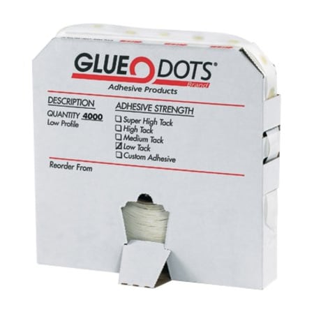 Glue Dots, Clear, Dot MPN:GD103