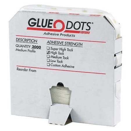 Glue Dots, Clear, Dot MPN:GD111