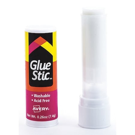 Glue Stic, Washable, Nontoxic, Permanent Adhesive, 0.26 oz. MPN:7170900166