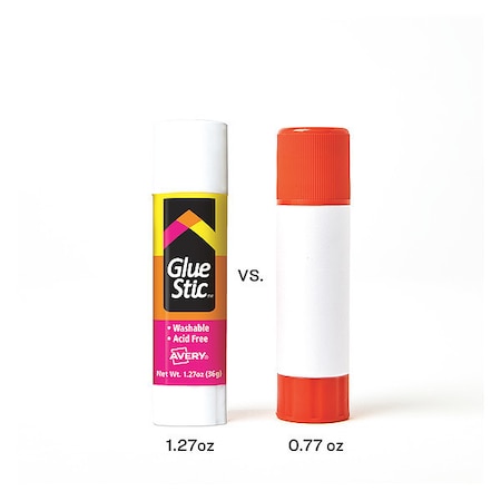 Glue Stic, Washable, Nontoxic, Permanent Adhesive, 1.27 oz. MPN:7170900196