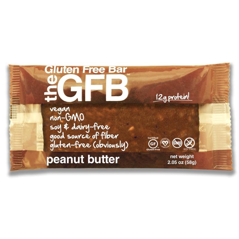 GFB- The Gluten-Free Bar, Peanut Butter, 2.05 Oz, Pack Of 12 MPN:004108