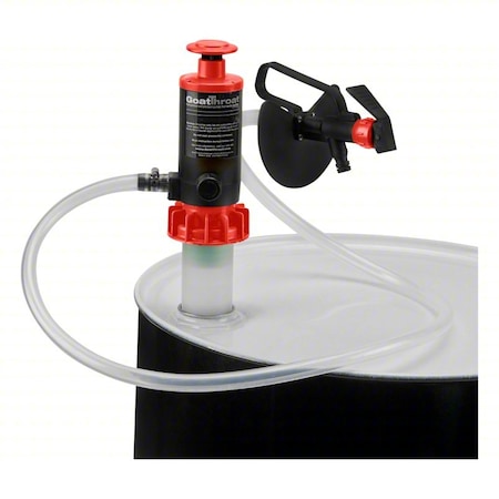 Air Drum Pump, 4.5 gpm, 10 psi MPN:GT100RTBPVC