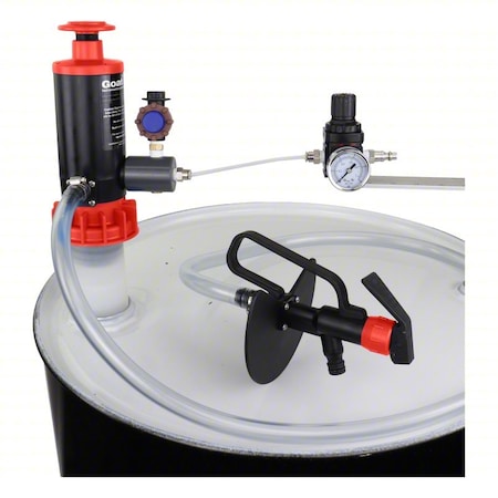 Air Drum Pump, 4.5 gpm, 10 psi, 1:1 MPN:GT100RTBTG-AK