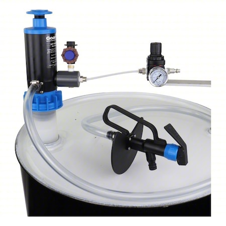 Air Drum Pump, 4.5 gpm, 10 psi, 1:1 MPN:GT200RTBTG-AK
