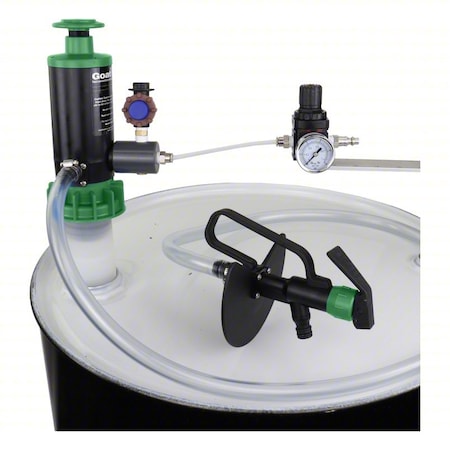 Air Drum Pump, 4.5 gpm, 10 psi, 1:1 MPN:GT300RTBTG-AK