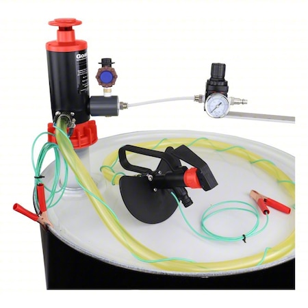 Air Drum Pump, 4.5 gpm, 10 psi, 1:1 MPN:GTSCP100GAS-AK