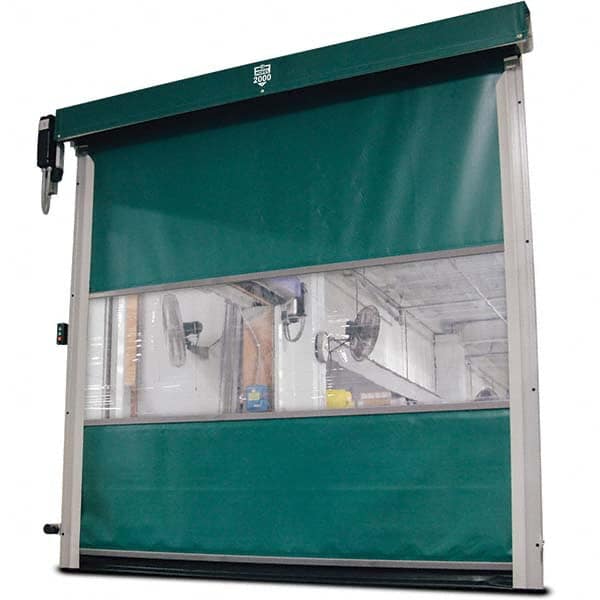 Dock Door: Polyvinylchloride & Vinyl, Blue & Clear MPN:G2000-FM-12x12V