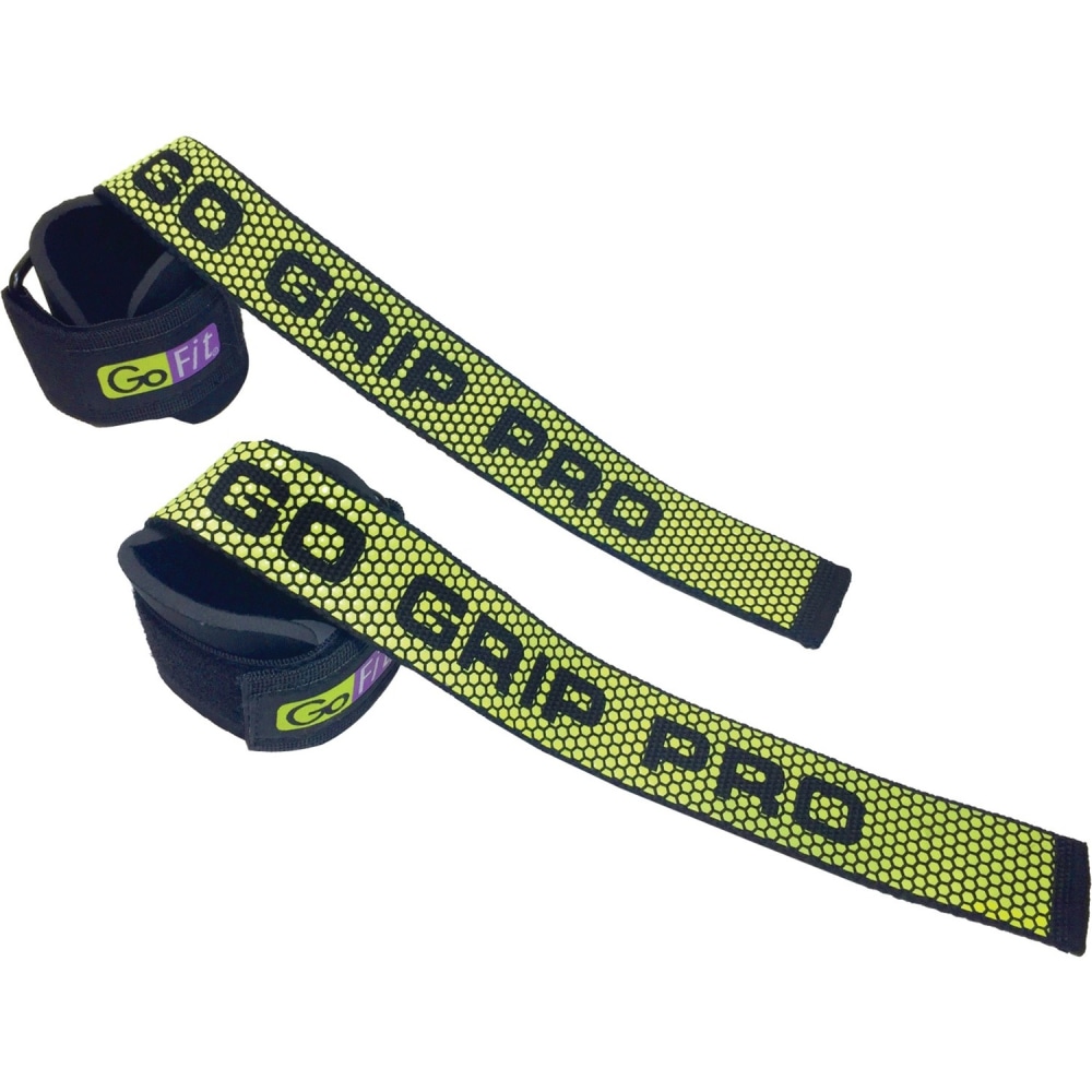 GoFit Pro Go Grips with Wrist Wraps - Polyvinyl Chloride (PVC), Neoprene MPN:GF-GOGP