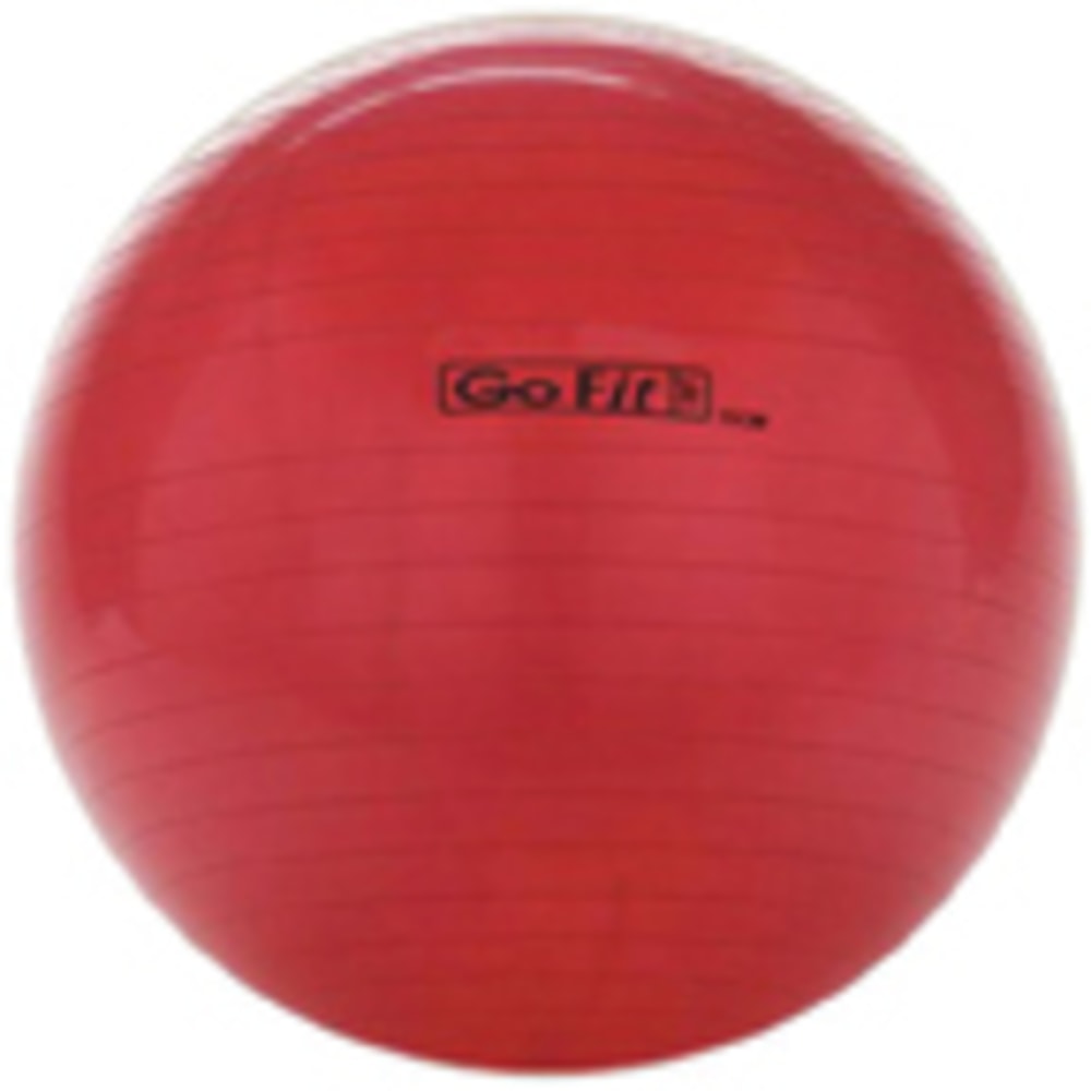 GoFit Exercise Ball With Pump, 55 cm, Red MPN:GF-55BALL