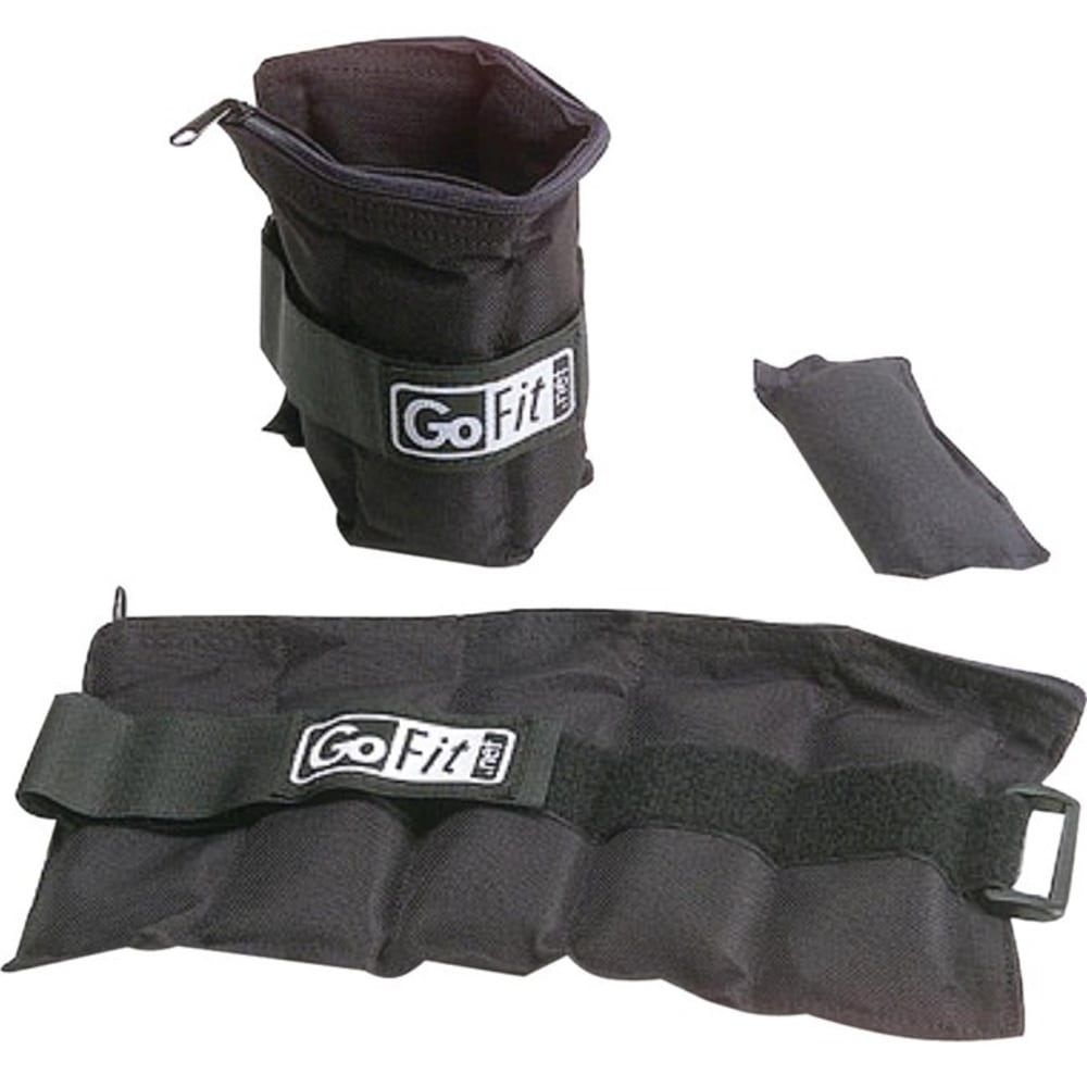 GoFit Ankle Weights (Adjusts from .5lb to 5lbs) MPN:GF-5W