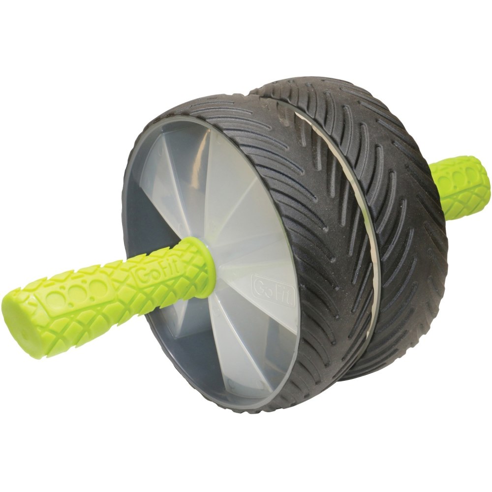 GoFit Super Ab Wheel - Clear - Urethane MPN:GF-DDW