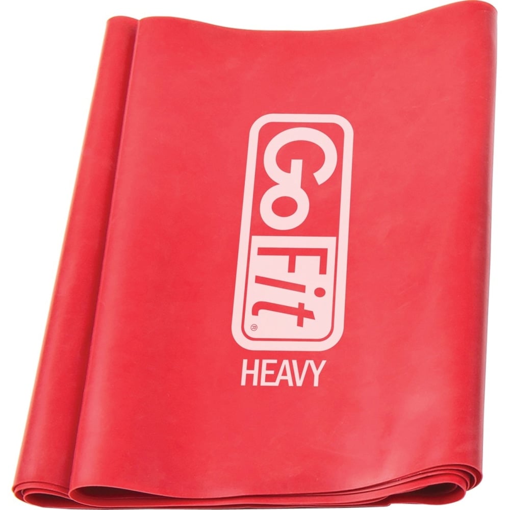 GoFit Latex-Free Single Flat Band (Red/Heavy) - Red MPN:GF-SFB-H