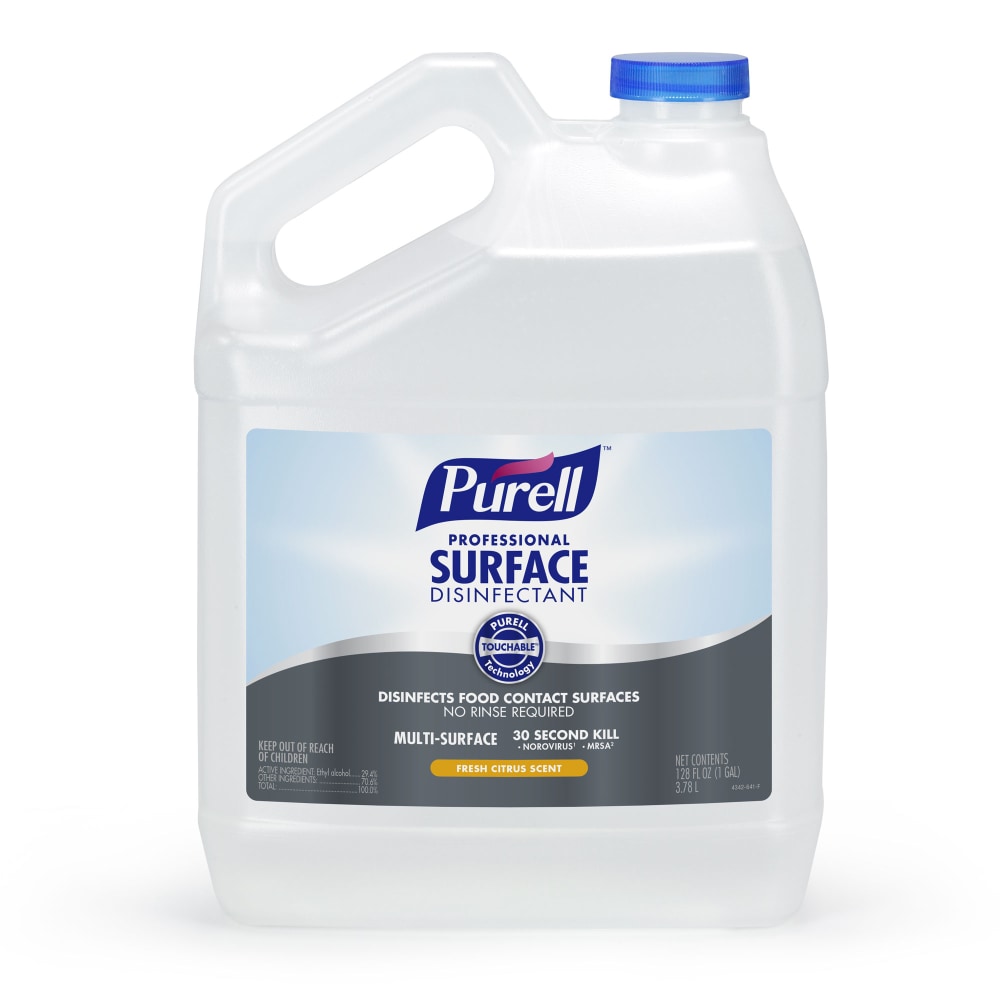 PURELL Professional Surface Disinfectant, Fresh Citrus Scent, 1 Pour Gallon MPN:4342-04EA