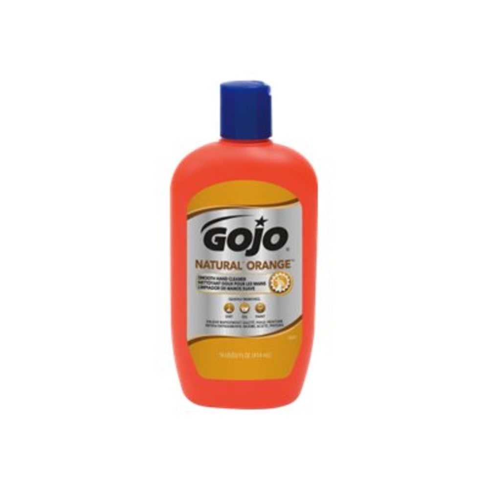 GOJO NATURAL ORANGE - Cleaner - lotion - squeeze bottle - 14 fl.oz MPN:0947-12