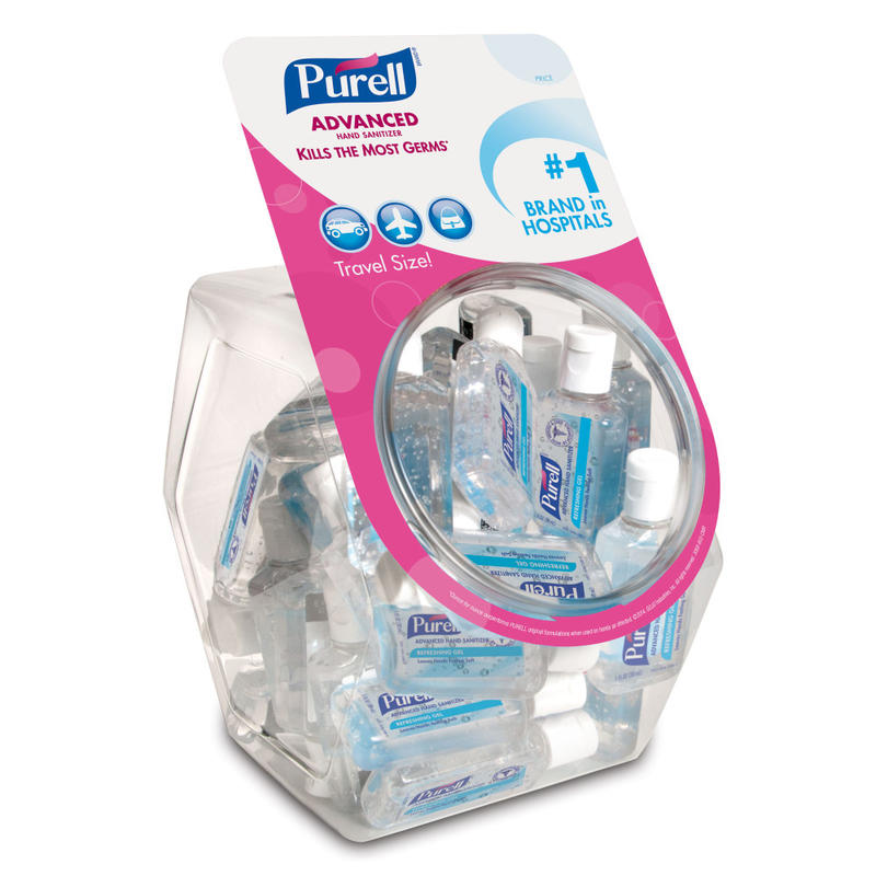 Purell Advanced Hand Sanitizer Refreshing Gel, 1 Oz, Clean Scent, 1 Fl Oz Travel Size Flip-Cap Bottle, Pack Of 36 MPN:390136BWL