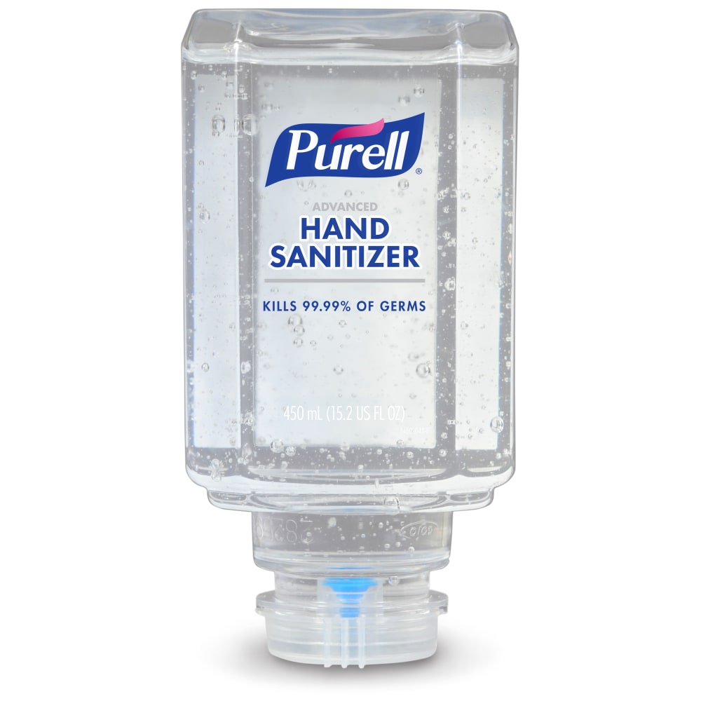 Purell Advanced Hand Sanitizer Gel Refills, 15.2 oz (450 mL), Citrus Scent, Pack Of 6 Refills MPN:4450-06