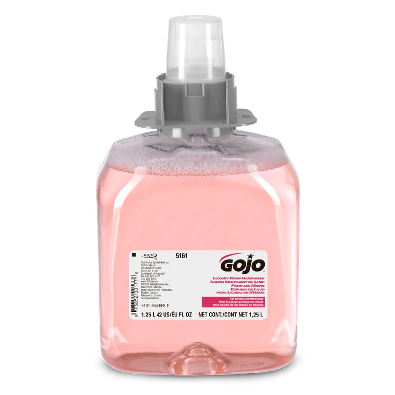 GOJO Luxury Foam Hand Soap, Cranberry Scent, 42 Oz Bottle (Min Order Qty 3) MPN:5161-03