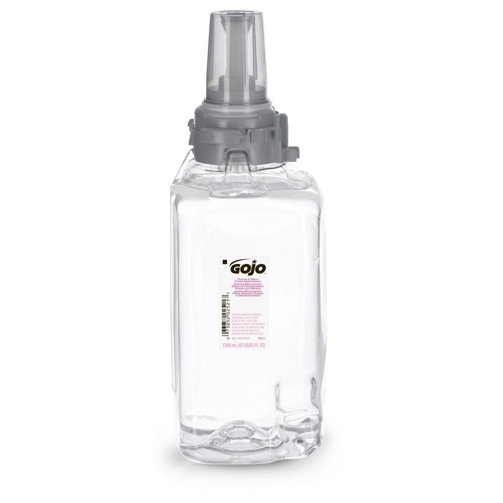 GOJO ADX-12 Clear & Mild Foam Hand Wash Soap, Unscented, 40.5 Oz Refill (Min Order Qty 3) MPN:8811-03