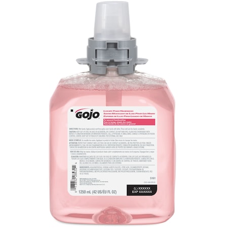 Hand Soap, Foam, FMX-12 Cartridge, 1, 250 ml, Cranberry Fragrance, Pink, PK4 MPN:5161-04