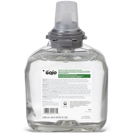 1200 ml Foam Hand Soap Cartridge MPN:5665-02