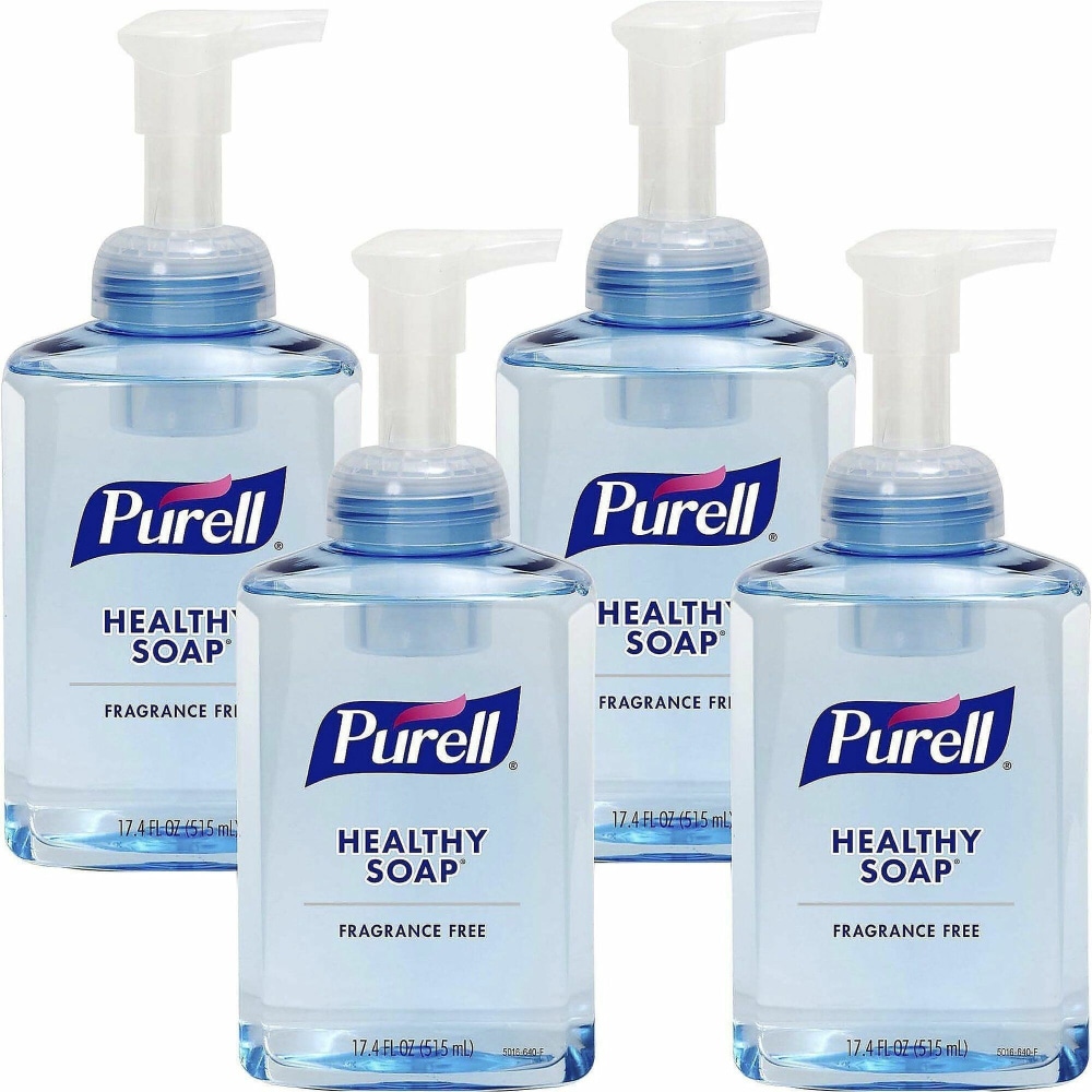 PURELL HEALTHY SOAP Gentle & Free Foam, 17.4 oz., Pump Dispenser, 501604CT MPN:501604CT