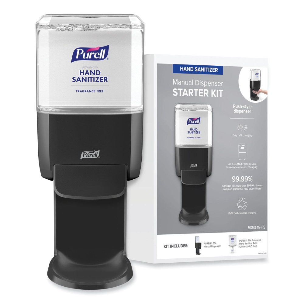 PURELL Advanced Hand Sanitizer Foam ES4 Starter Kit, Graphite MPN:5053-1G-FS