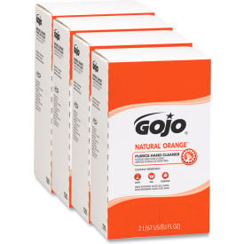 GOJO® GOJ7255 NATURAL ORANGE Pumice Hand Cleaner RefillCitrus Scent2000 mL4/Carton 7255-04